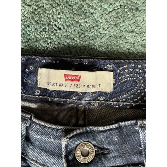 Levi’s 525 Perfect Waist Bootcut Sz 8 - Picture 6 of 11